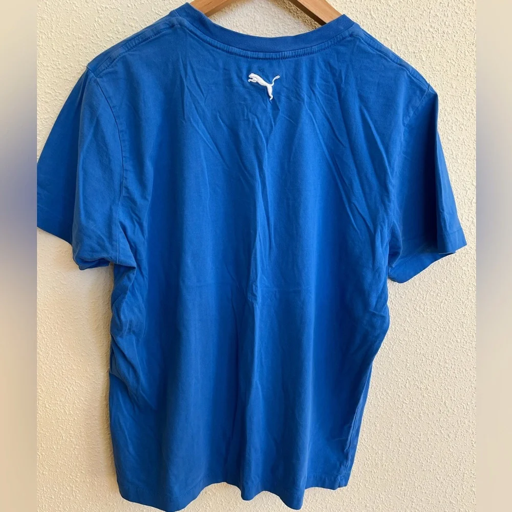 PUMA blue tee - Picture 3 of 8